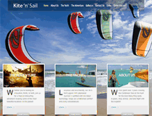 Tablet Screenshot of kite-n-sail.com